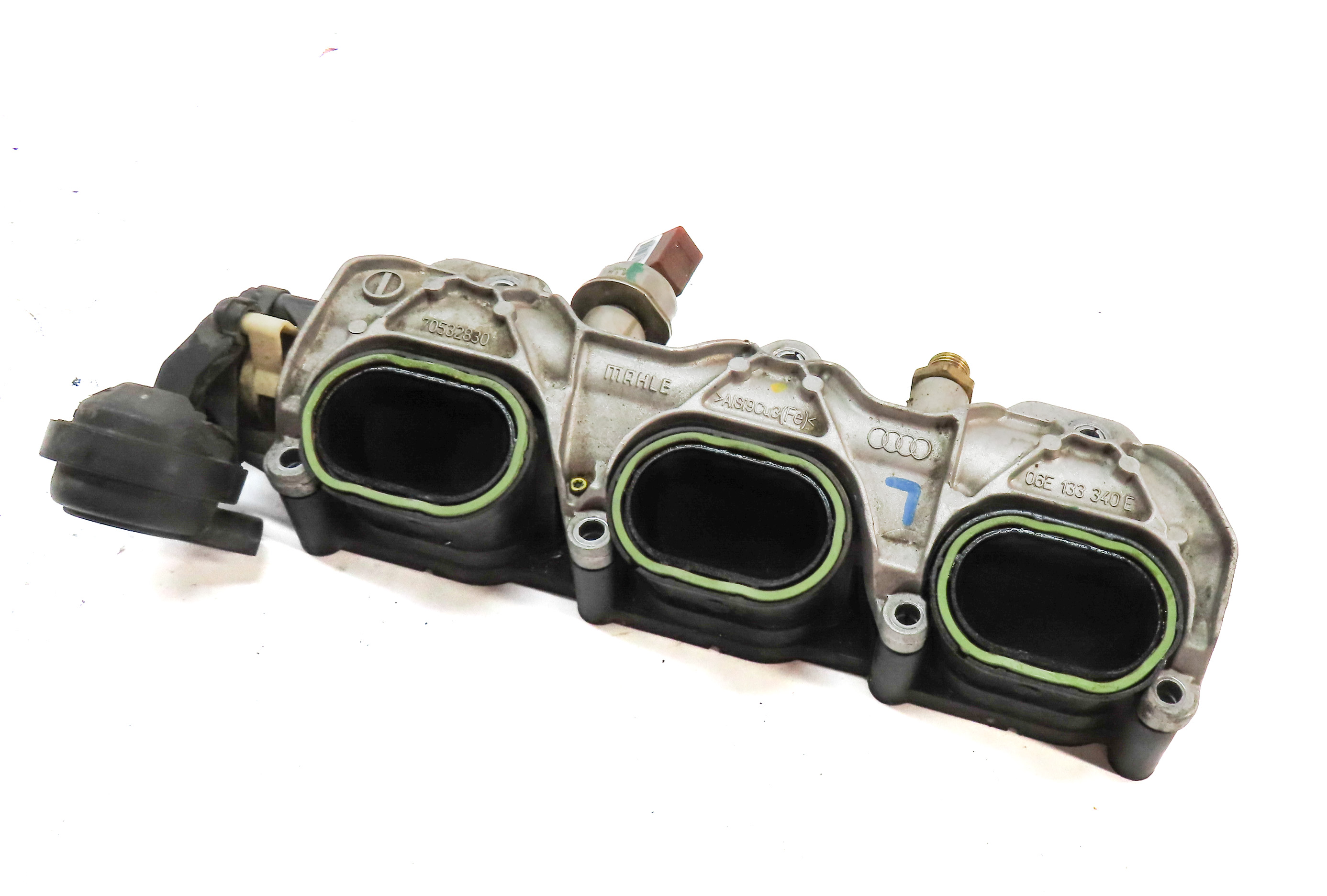12-17 AUDI A6 A7 Q5 S5 SQ5 3.0L SUPERCHARGED LEFT INTAKE MANIFOLD DIFFUSER RAIL — exact item pictured